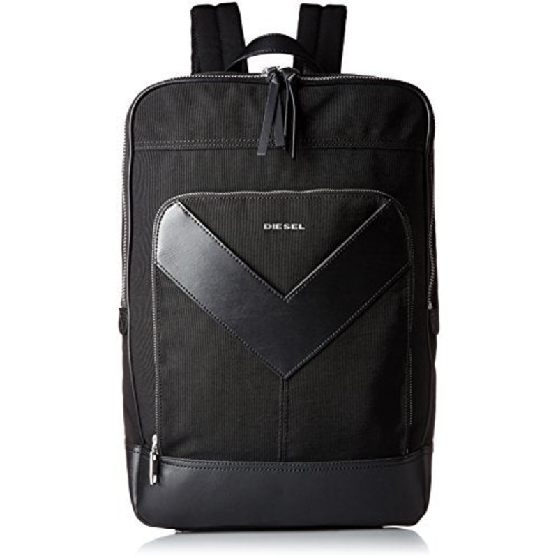 Diesel Men'S V Zipper Mr. V-Back Backpack, Black