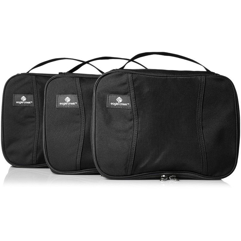 Eagle Creek Pack-It Half Cube Packing Set, Black, Set of 3