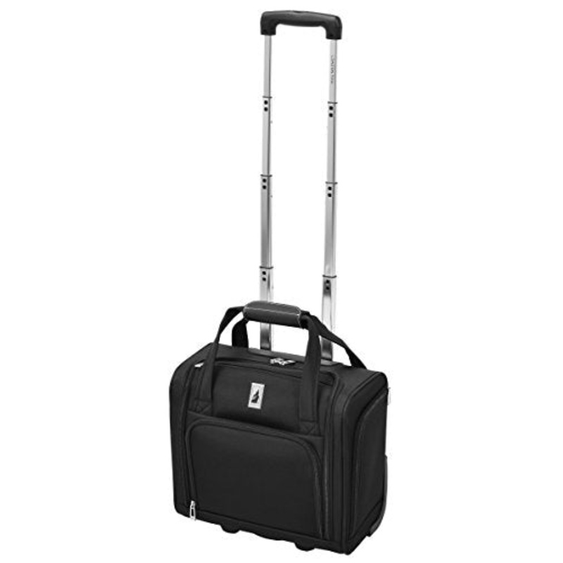 London Fog Knightsbridge 15" Under The Seat Bag, Black