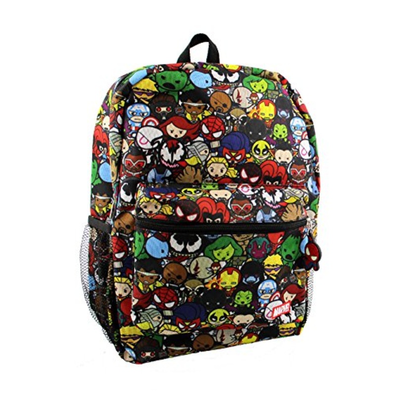 Marvel Kawaii Avengers Superheroes Boy's 16 Inch Backpack (Avengers Kawaii)