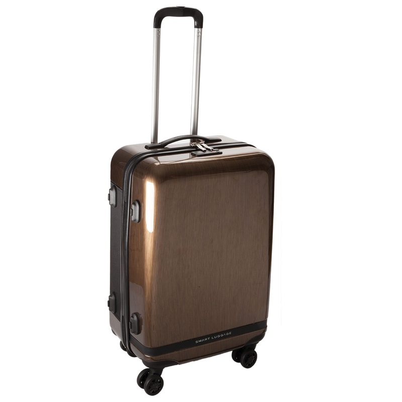 Numinous London Smart Executive 24" Hardside Spinner, Gold Brush