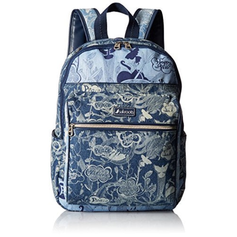 Sakroots Women'S Artist Circle Cargo Backpack, Denim Peace
