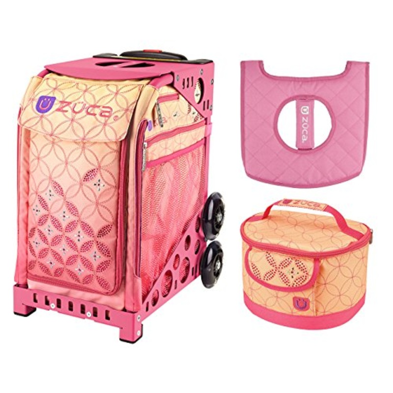 Zuca Sport Bag - Sunset With Lunchbox And Seat Cover (Pink)