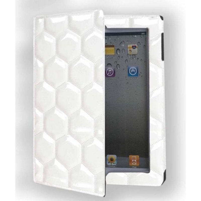 Zumer Sport Ipad Cover, Soccer White, One Size