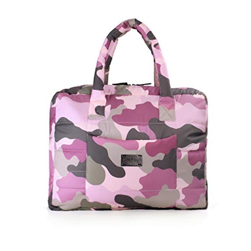 7 A.M. Voyage Plaza Bag (Camo Pink)