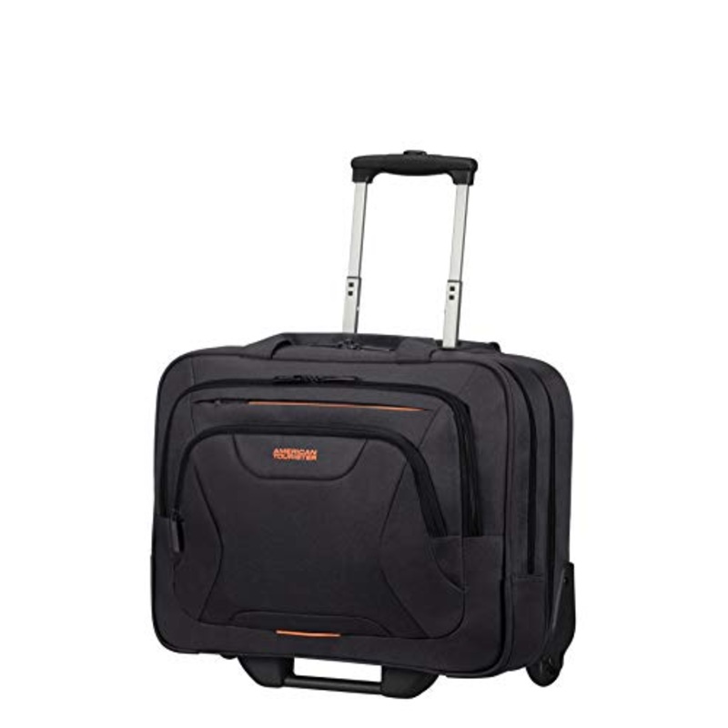 American Tourister Roller Case, (Black/Orange)