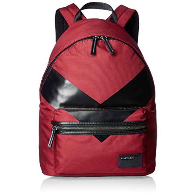 Diesel Men'S V Backpack, Chili Pepper/Black