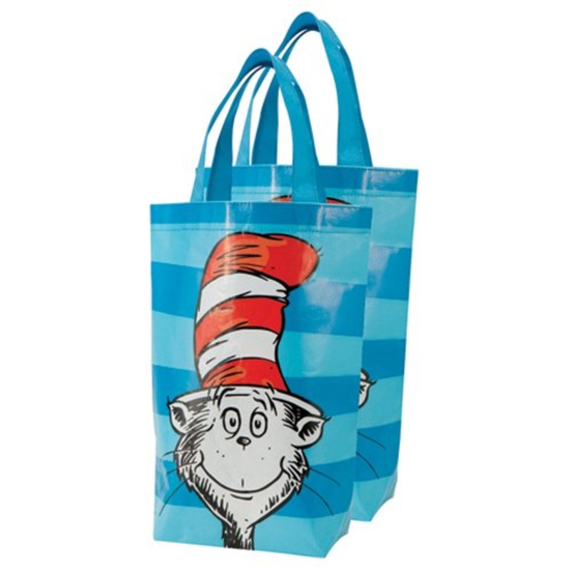 Dr. Seuss Set Of 2 Small Recycled Shopper Totes