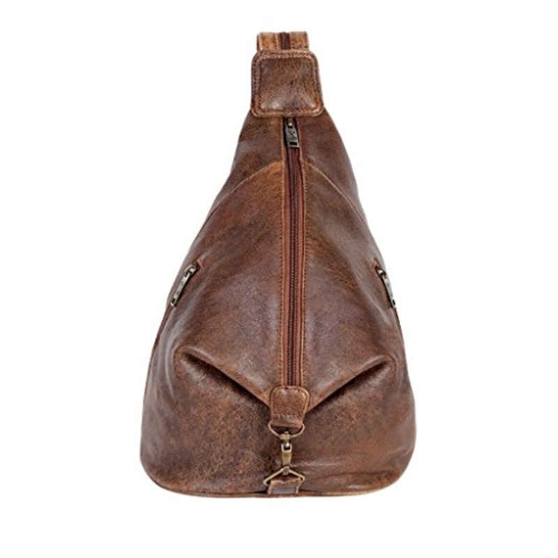 Scully Unisex Squadron Travel Sling Backpack Brown Backpack