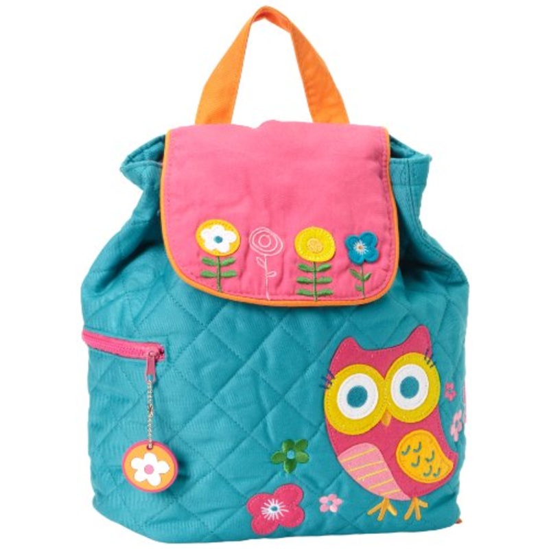 Stephen Joseph Quilted Backpack, Owl