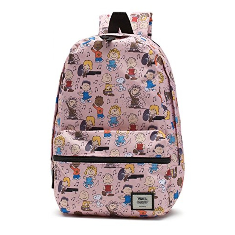 Vans Womens Vans X Peanuts Dance Party Calico Small Backpack Vn-A3D93Qik - Peanuts Dance Party