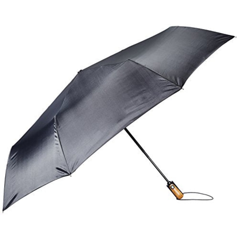 Weatherproof Deluxe Automatic Open/Close Umbrella-Wp-M540-Black, Black