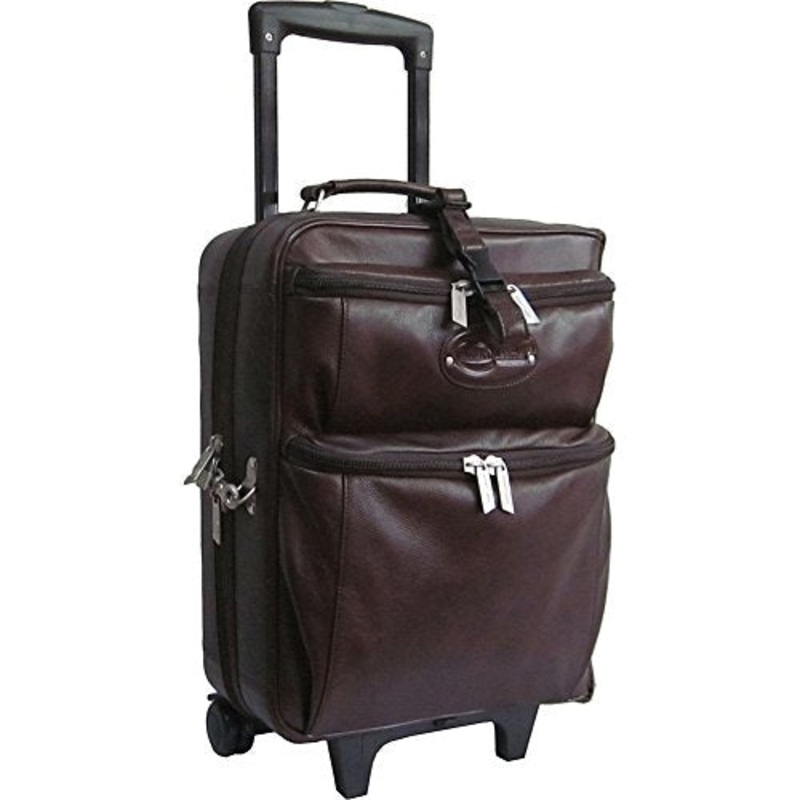 Amerileather Leather Novix Garment Bag (Brown)