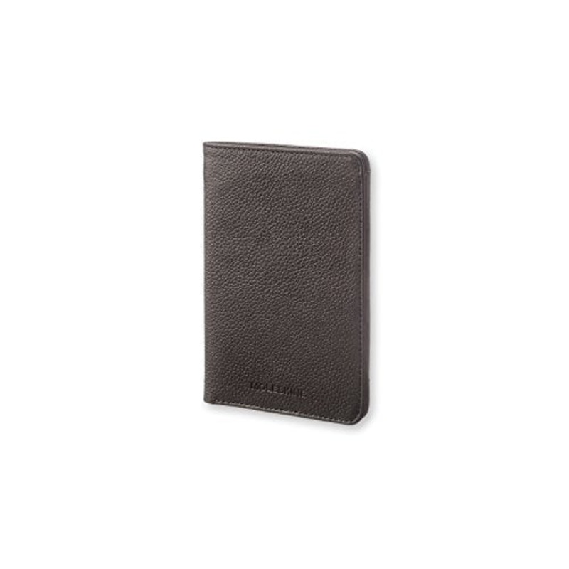 Moleskine Lineage Passport Wallet, Leather, Black