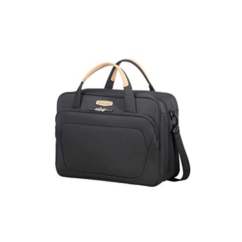 SAMSONITE Spark Sng Eco Shoulder Bag Messenger Bag, 44 cm, 25 liters, Black (Eco Black)
