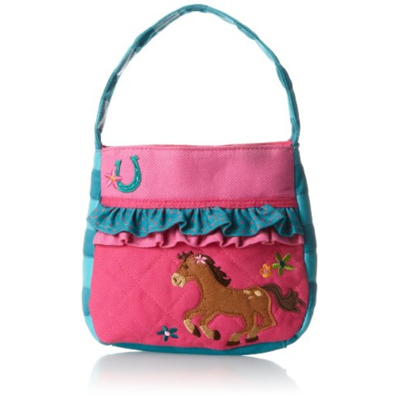 Stephen Joseph Quilted Purse, Girl Horse