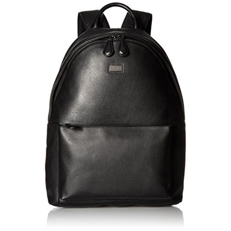Ted Baker Men'S Panthr Leather Backpack, Black