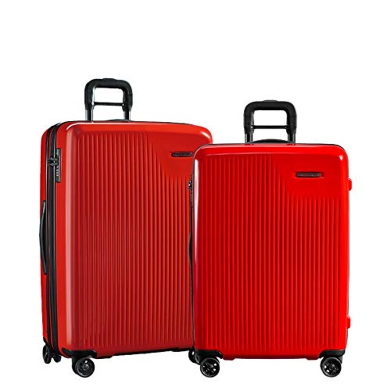 Briggs & Riley Sympatico 2-Piece Set: Med CX Spinner & Large CX Spinner (Fire)