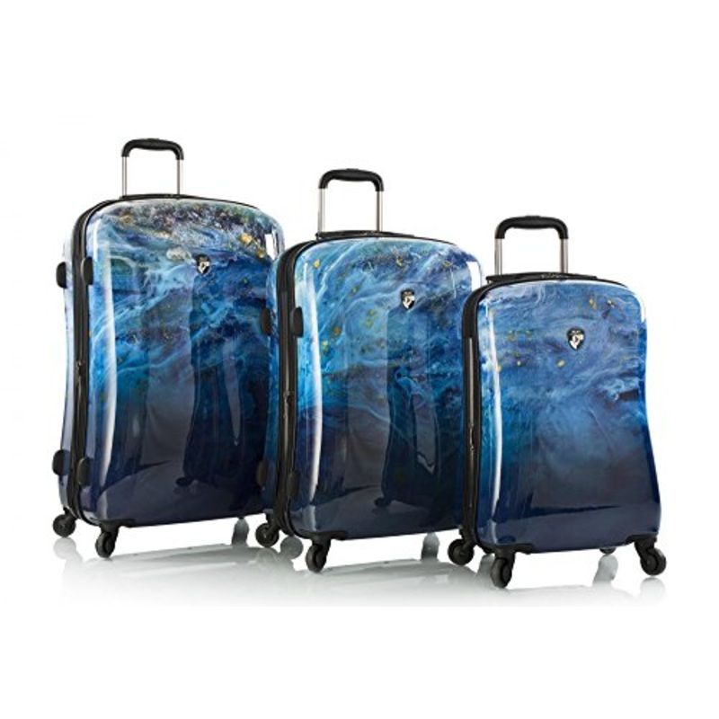 Heys America Blue Agate 3 Piece Spinner Set