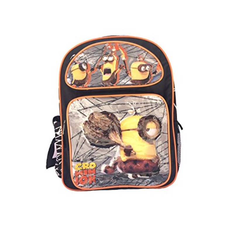 New 2015 Despicable Me Cro Minion Large Backpack
