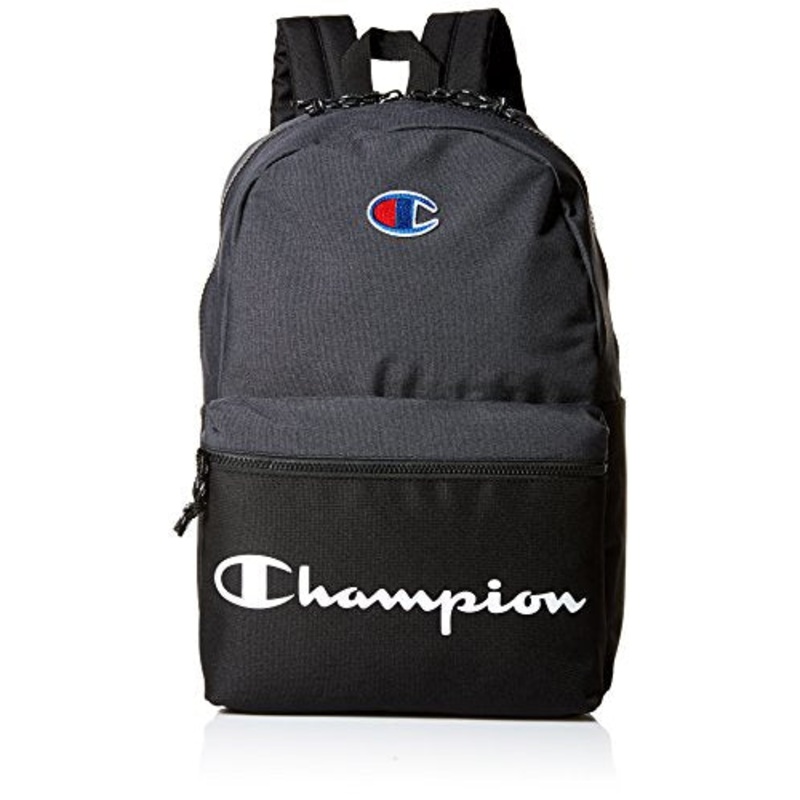 Champion Men's Manuscript Backpack, black, One size