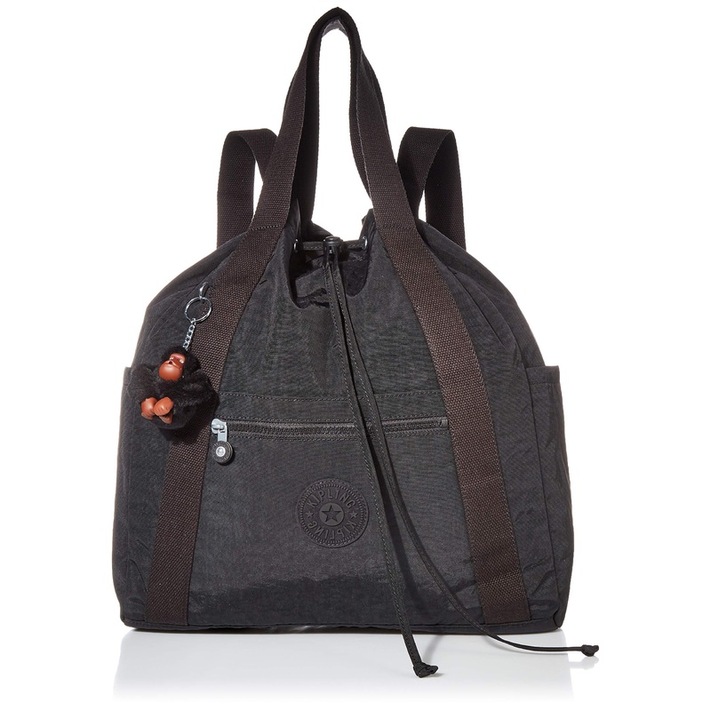 Kipling womens Art Medium Backpack, True Black, One Size
