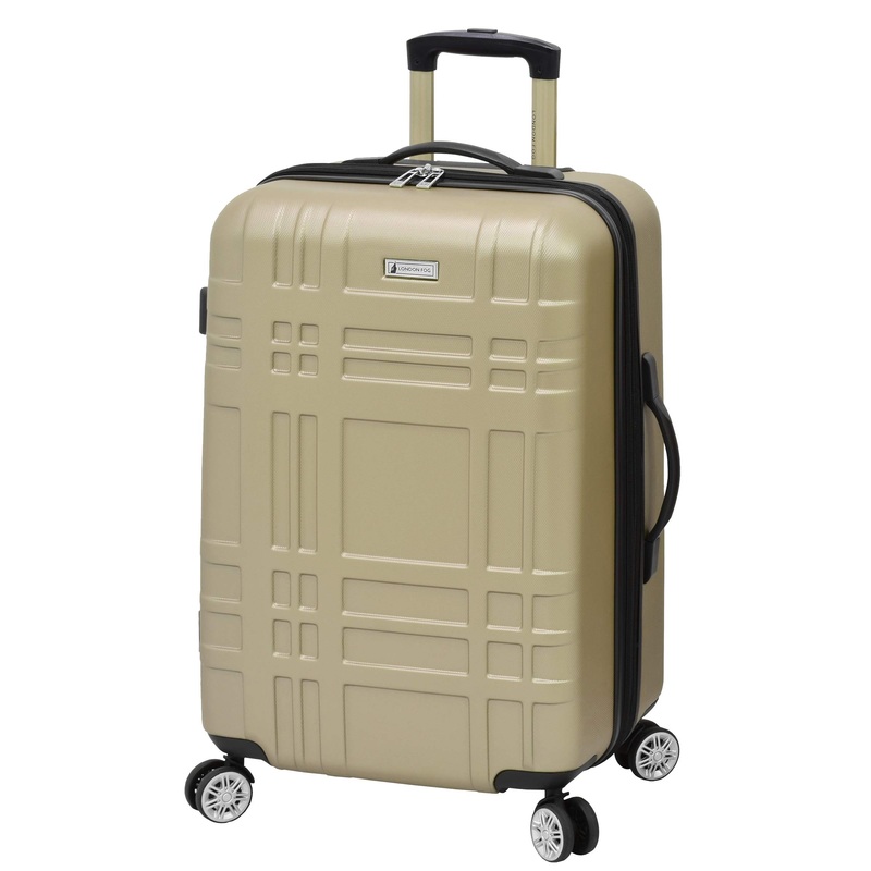 London Fog Hardsided 24" Spinner, Champagne