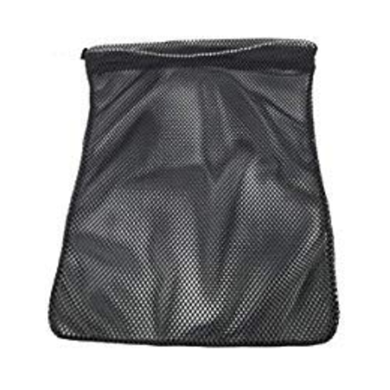 SGT KNOTS Mesh Bag USA Made (Large) 550 Paracord Drawstring Bag - Ventilated Washable Reusable Stuff Sack for Laundry, Gym Clothes, Swimming, Camping (36 inch x 45 inch w/Shoulder Strap - Black)