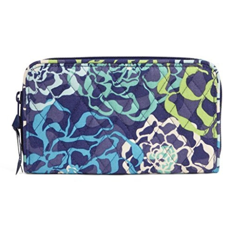 Vera Bradley Accordion Wallet Katalina Blues One Size