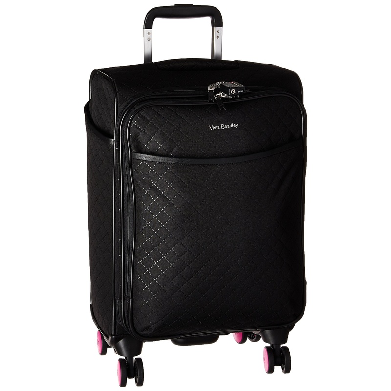 Vera Bradley Softside Small Spinner, Classic Black