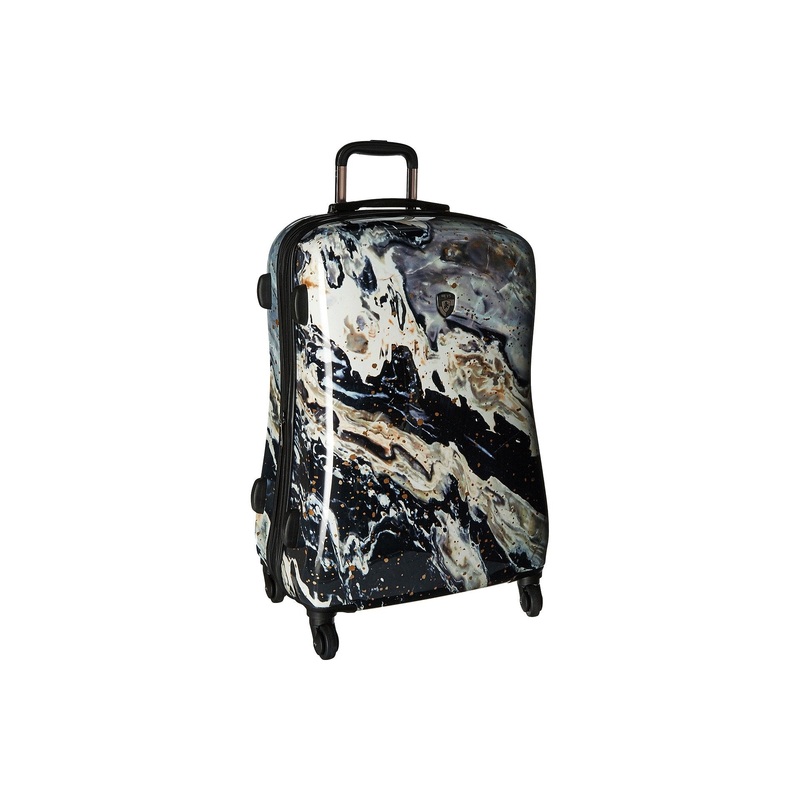 Heys America Unisex Nero 26" Spinner Black/White One Size