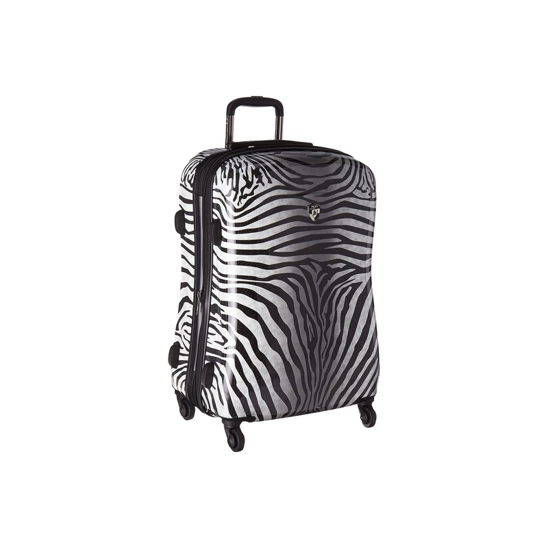 Heys America Unisex Zebra Equus 26" Spinner Black/White One Size