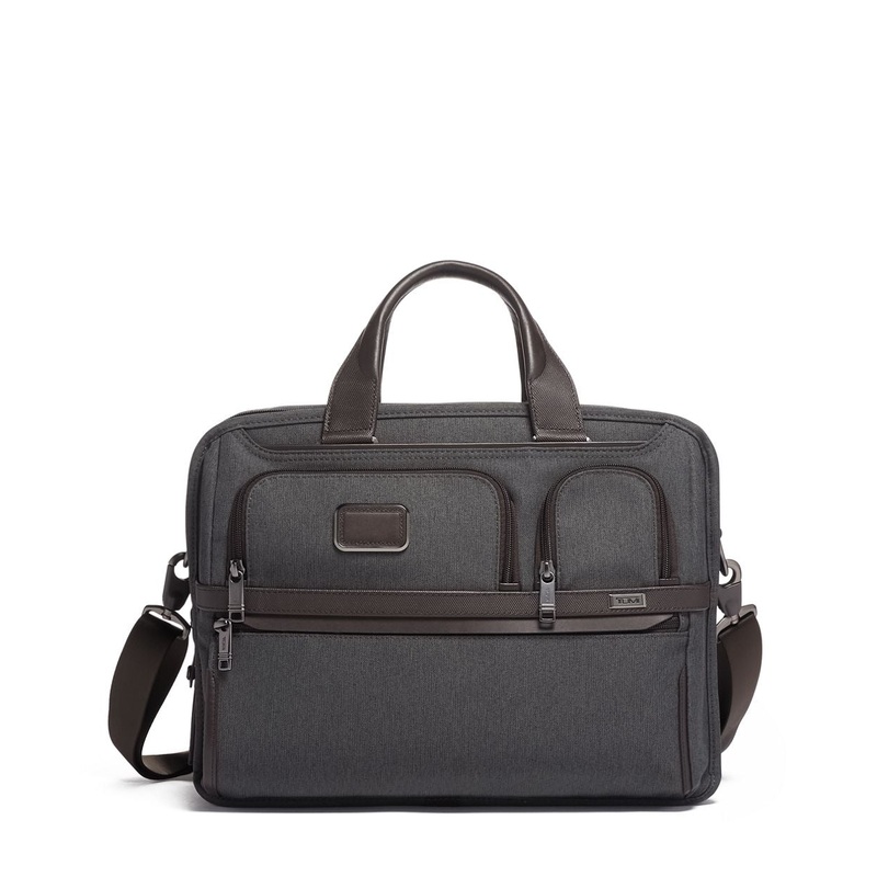 On Sale- TUMI ALPHA Expandable Organizer Laptop Zippered Brief