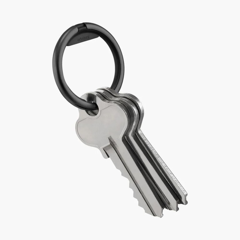 Orbitkey Ring - Holds upto 10 Keys - Black