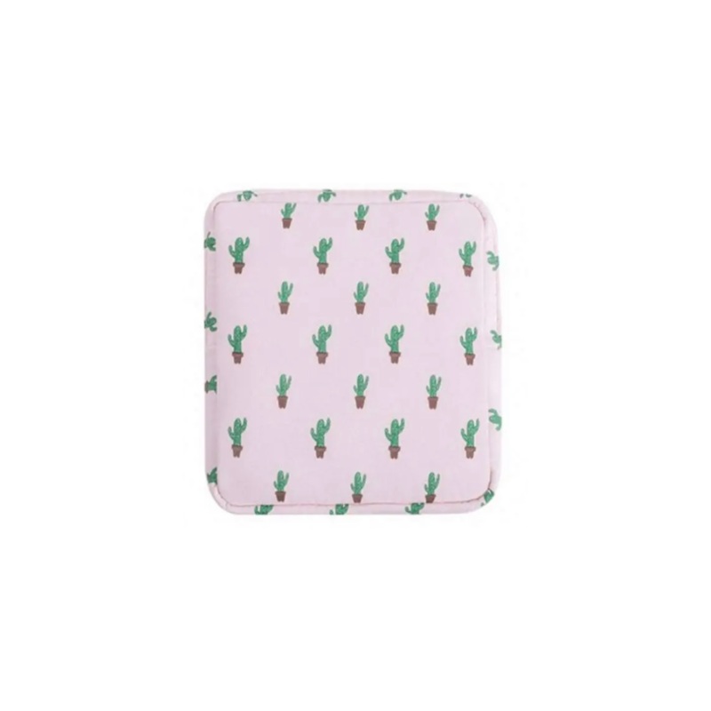 Sanitary Napkin Bag- Cactus- $3.00