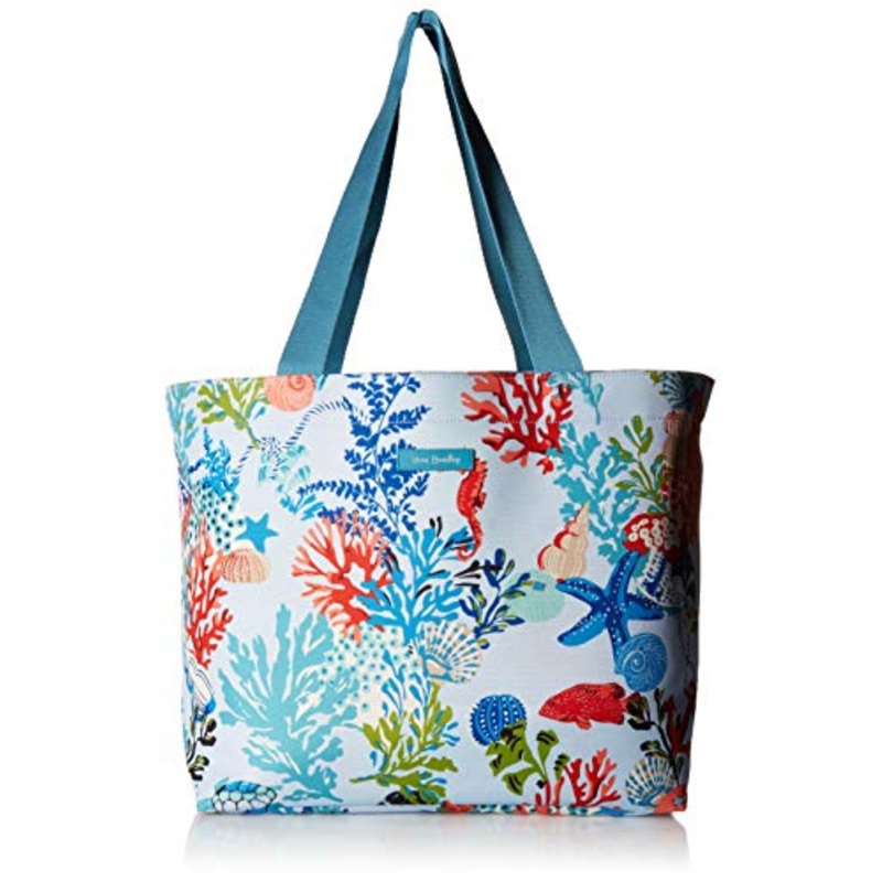 Vera Bradley Drawstring Family Tote, Shore Thing