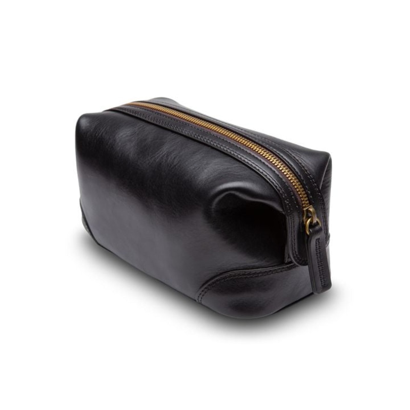 Bosca Leather Toiletry Kit