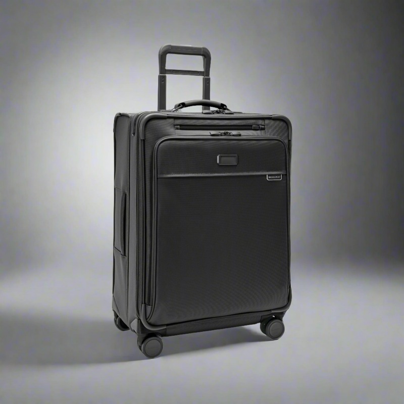 Briggs & Riley Baseline 26 Medium Softside Expandable Spinner with Suiter (Free Monogram)- BLU126CXSP
