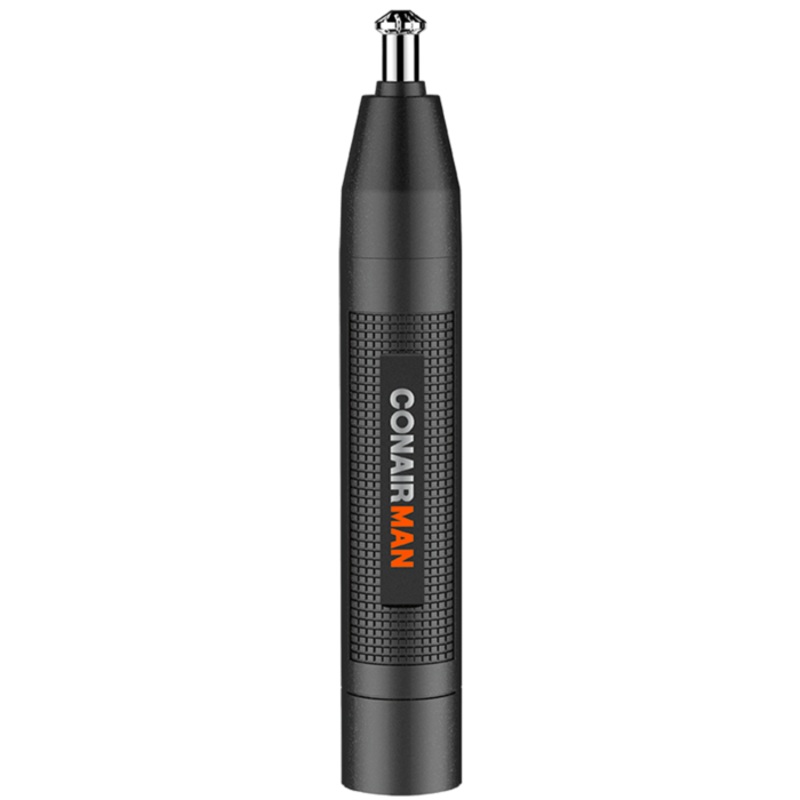 ConairMan Battery-Powered Ear/Nose Trimmer, Includes Detailer and Shaver Attachment (battery not included)