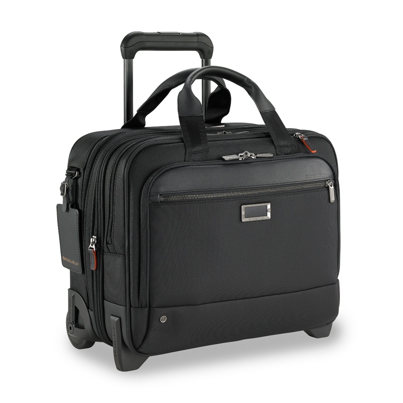 DISCONTINUED- Briggs & Riley @WORK 15 2-Wheel Expandable Briefcase (Free Monogram)- KR420X