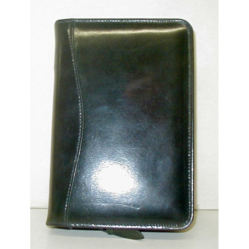 Scully 8002Z Italian Smooth Leather 6-Ring Zip Organizer