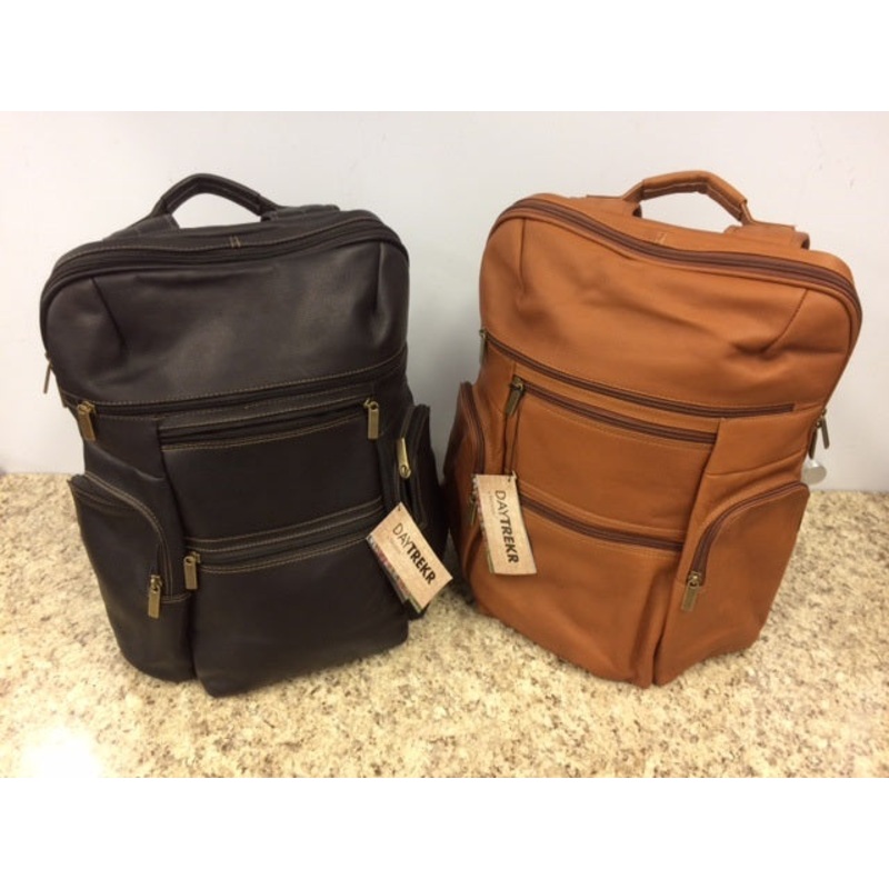 Day Trekr Deluxe Leather Backpack 771-1517