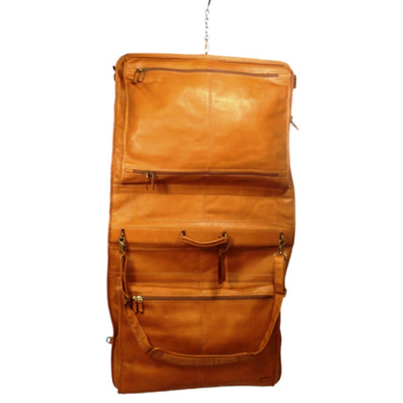 Dorado Deluxe Leather Garment Bag 765-316