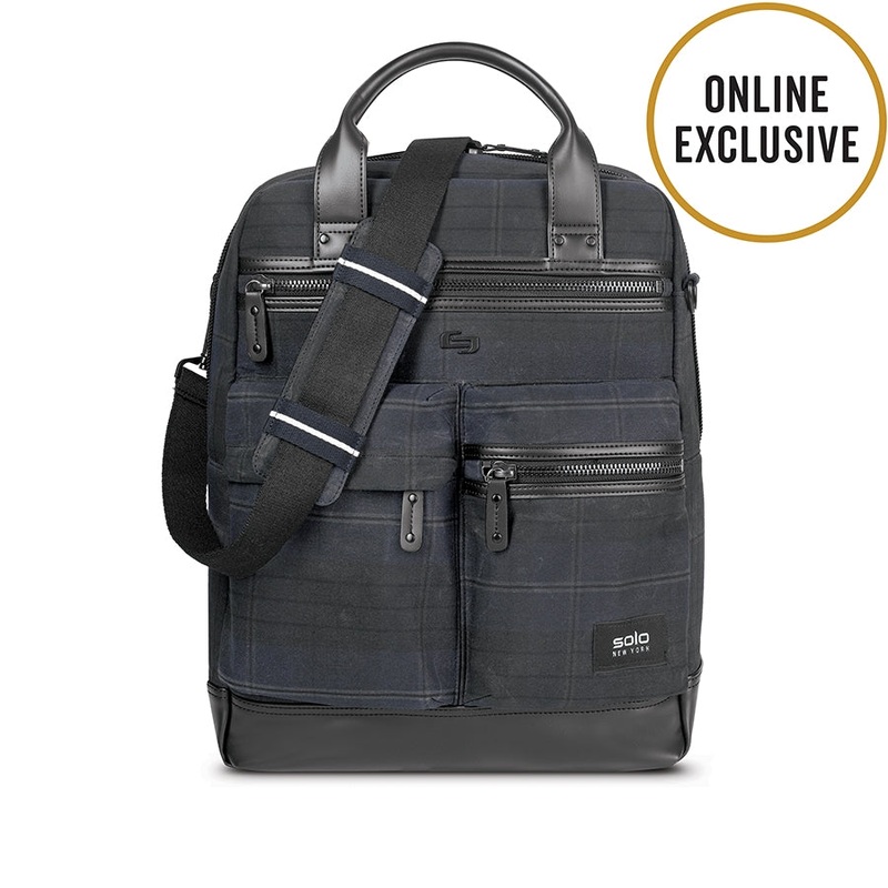 Solo Highland Alastair Vertical Briefcase Backpack HLD800