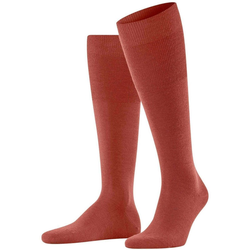 Falke Airport Knee-High Socks - Brick Red