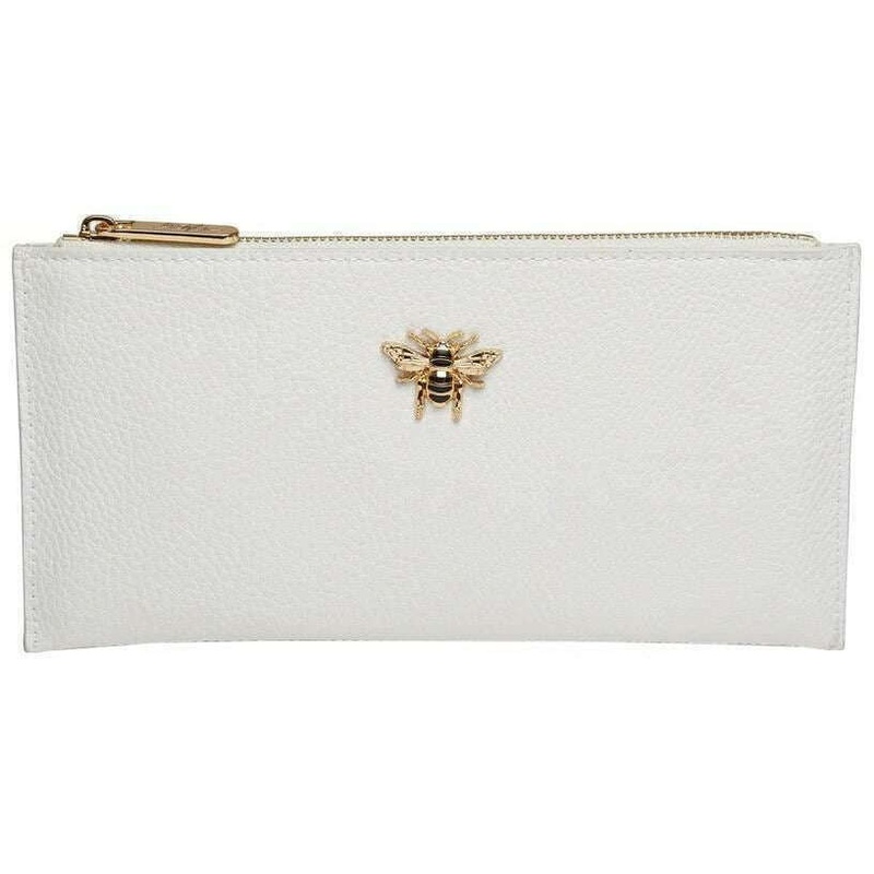 Alice Wheeler London Brunel Purse - White