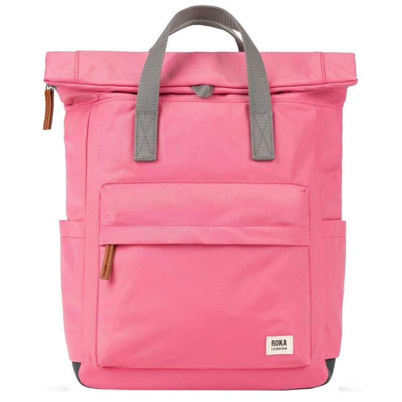 Roka Canfield B Medium Recycled Nylon Backpack - Baroque Pink