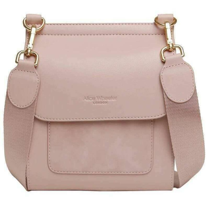Alice Wheeler London Seville Crossbody Bag - Blush Pink