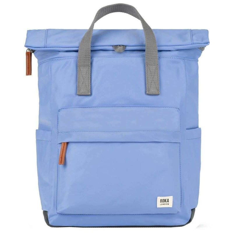 Roka Canfield B Medium Recycled Nylon Backpack - Jacaranda Purple