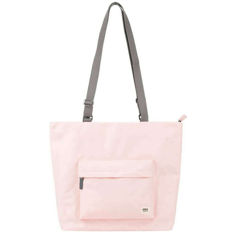 Roka Trafalgar B Medium Recycled Nylon Tote Bag - English Rose Pink
